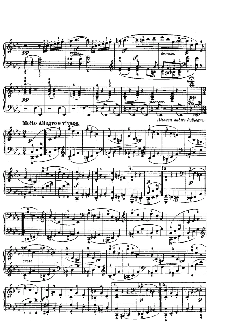 贝多芬钢琴奏鸣曲集上册（Peters出版）_一万首著名钢琴曲谱哈农贝多芬合集视频教学电子版高清无水印可打印_1古典钢琴知名音乐家谱_贝多芬钢琴谱全集