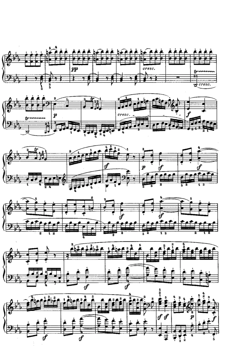 贝多芬钢琴奏鸣曲集上册（Peters出版）_一万首著名钢琴曲谱哈农贝多芬合集视频教学电子版高清无水印可打印_1古典钢琴知名音乐家谱_贝多芬钢琴谱全集