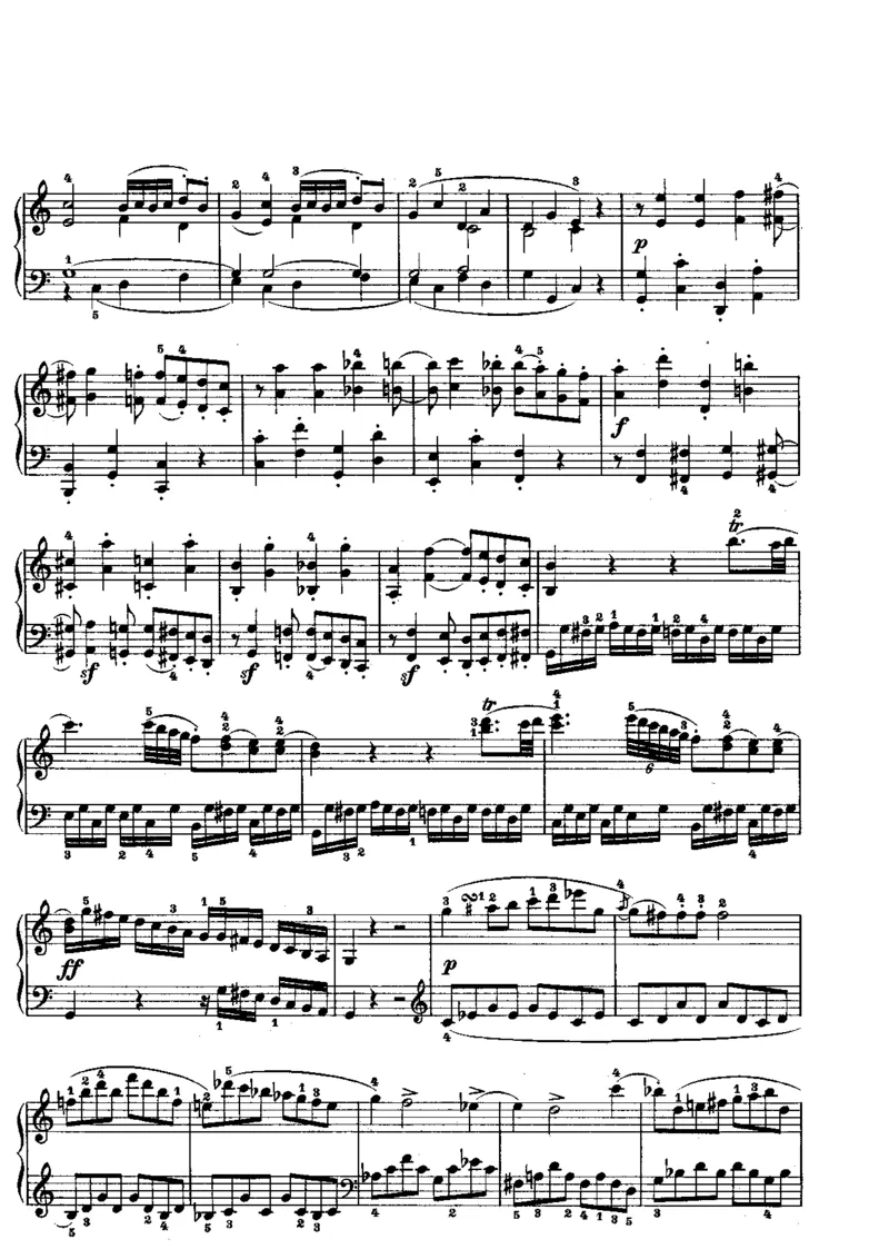 贝多芬钢琴奏鸣曲集上册（Peters出版）_一万首著名钢琴曲谱哈农贝多芬合集视频教学电子版高清无水印可打印_1古典钢琴知名音乐家谱_贝多芬钢琴谱全集