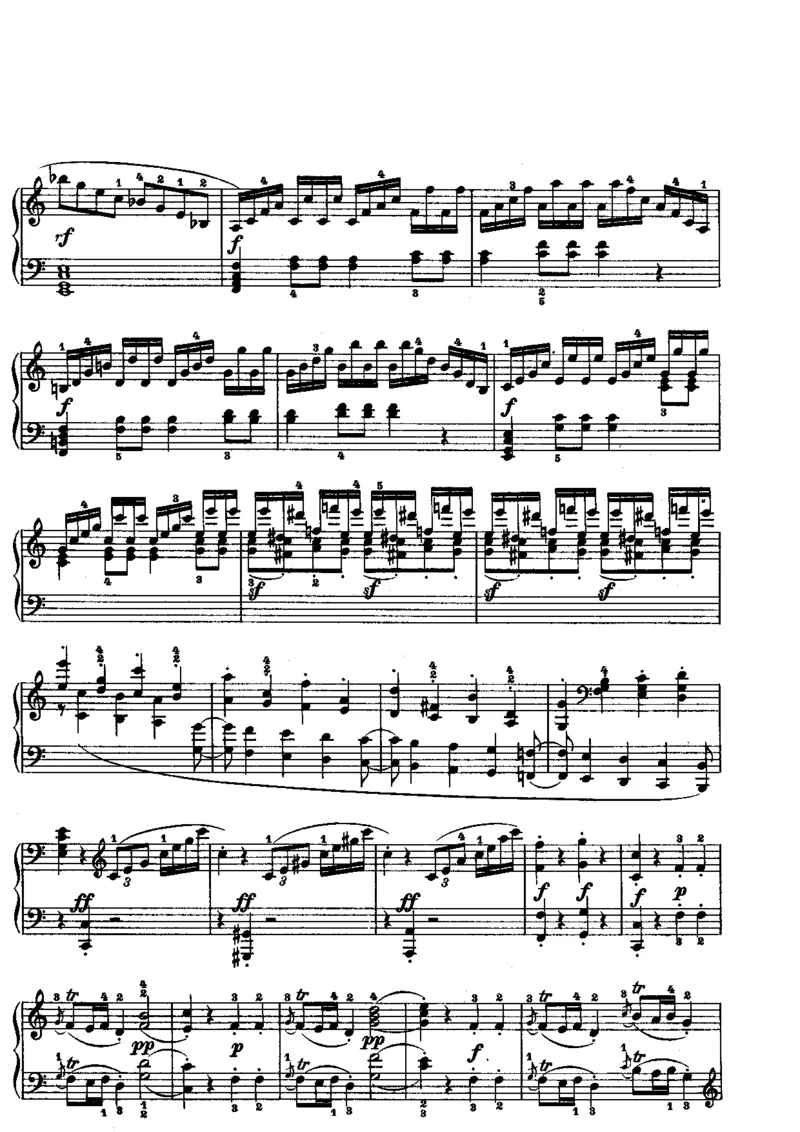 贝多芬钢琴奏鸣曲集上册（Peters出版）_一万首著名钢琴曲谱哈农贝多芬合集视频教学电子版高清无水印可打印_1古典钢琴知名音乐家谱_贝多芬钢琴谱全集