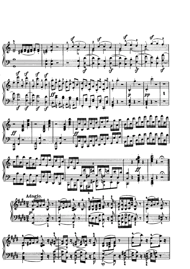 贝多芬钢琴奏鸣曲集上册（Peters出版）_一万首著名钢琴曲谱哈农贝多芬合集视频教学电子版高清无水印可打印_1古典钢琴知名音乐家谱_贝多芬钢琴谱全集