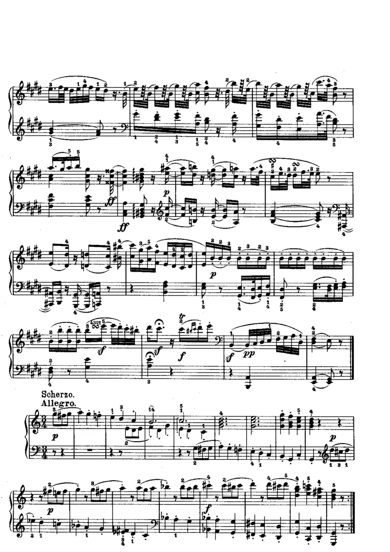 贝多芬钢琴奏鸣曲集上册（Peters出版）_一万首著名钢琴曲谱哈农贝多芬合集视频教学电子版高清无水印可打印_1古典钢琴知名音乐家谱_贝多芬钢琴谱全集