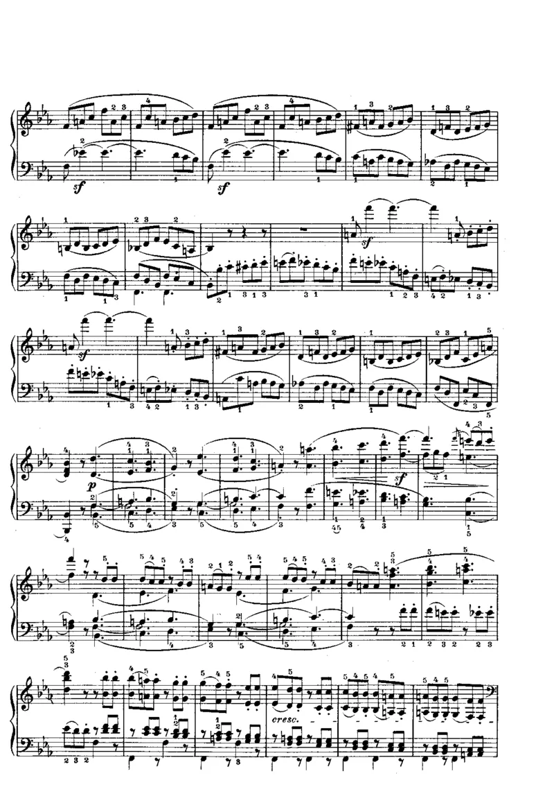 贝多芬钢琴奏鸣曲集上册（Peters出版）_一万首著名钢琴曲谱哈农贝多芬合集视频教学电子版高清无水印可打印_1古典钢琴知名音乐家谱_贝多芬钢琴谱全集