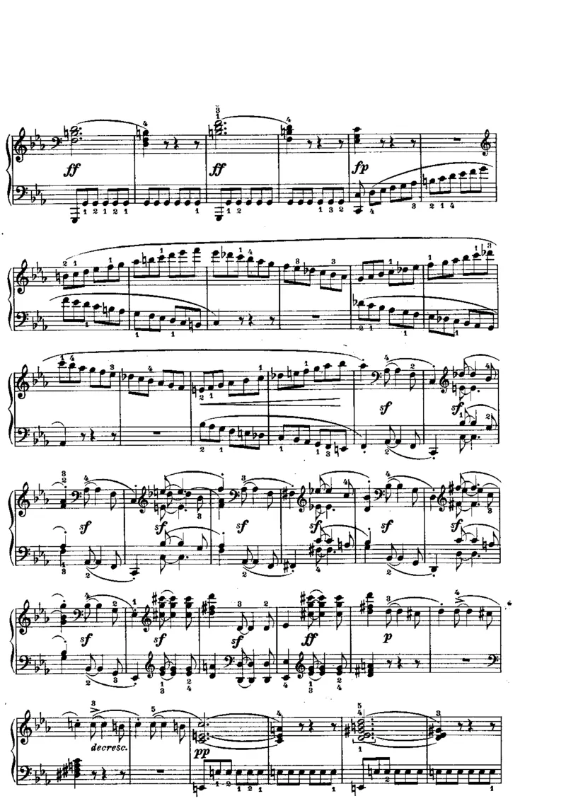 贝多芬钢琴奏鸣曲集上册（Peters出版）_一万首著名钢琴曲谱哈农贝多芬合集视频教学电子版高清无水印可打印_1古典钢琴知名音乐家谱_贝多芬钢琴谱全集