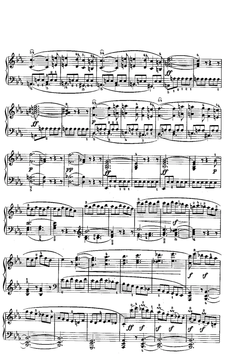 贝多芬钢琴奏鸣曲集上册（Peters出版）_一万首著名钢琴曲谱哈农贝多芬合集视频教学电子版高清无水印可打印_1古典钢琴知名音乐家谱_贝多芬钢琴谱全集