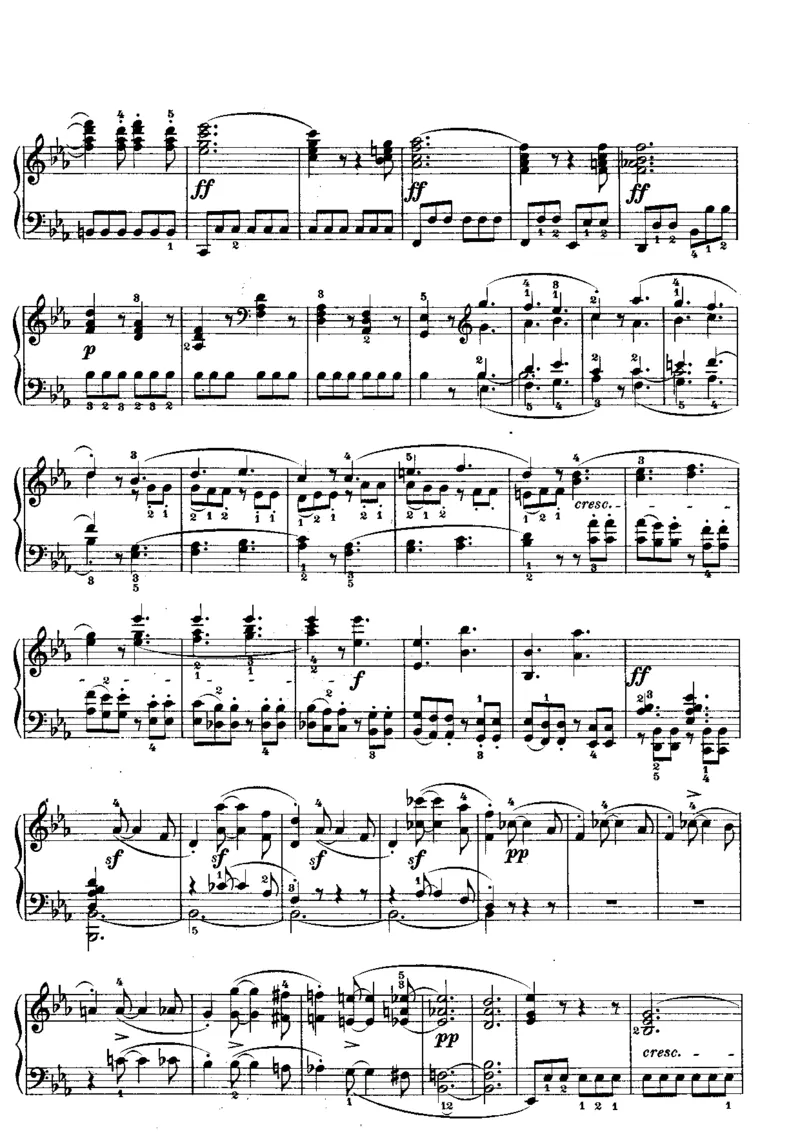 贝多芬钢琴奏鸣曲集上册（Peters出版）_一万首著名钢琴曲谱哈农贝多芬合集视频教学电子版高清无水印可打印_1古典钢琴知名音乐家谱_贝多芬钢琴谱全集