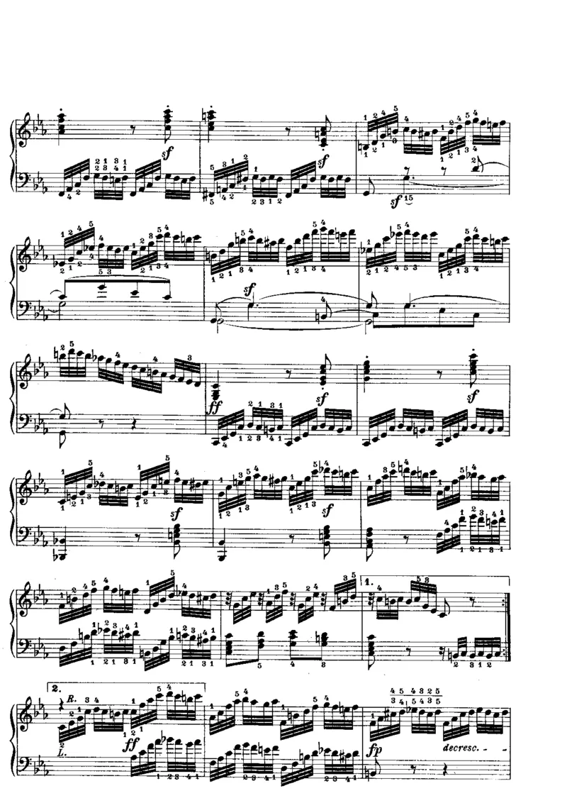 贝多芬钢琴奏鸣曲集上册（Peters出版）_一万首著名钢琴曲谱哈农贝多芬合集视频教学电子版高清无水印可打印_1古典钢琴知名音乐家谱_贝多芬钢琴谱全集