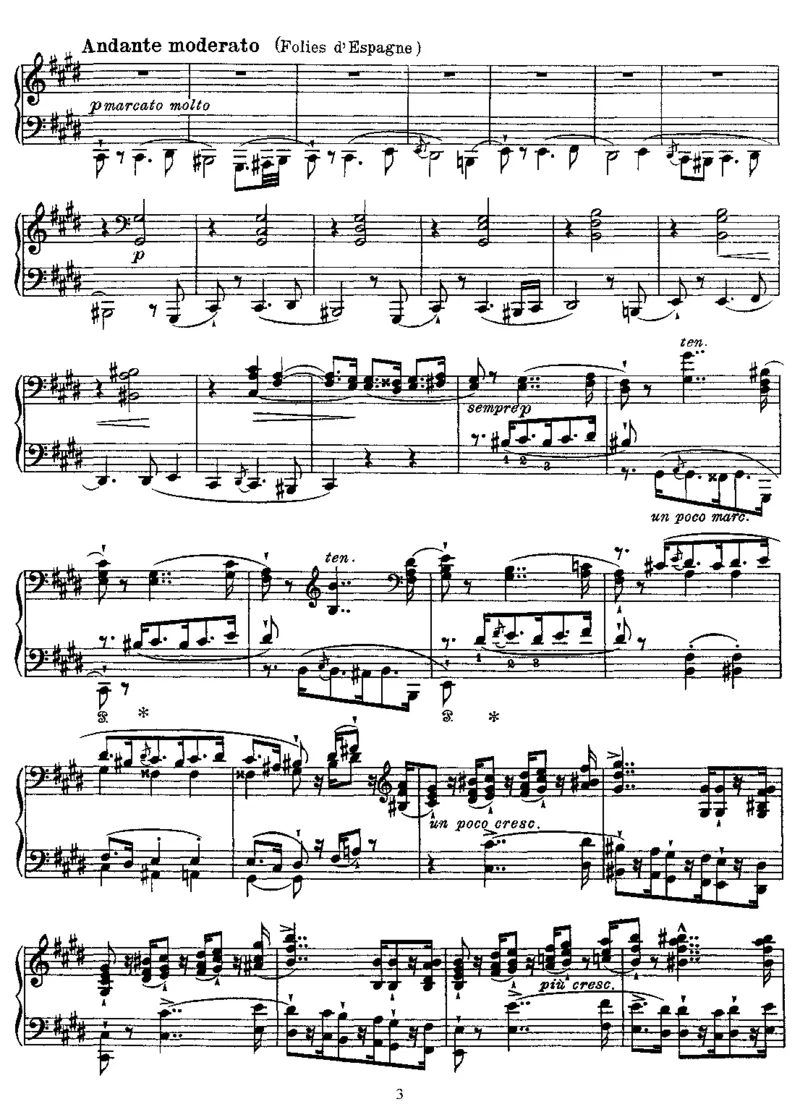 西班牙狂想曲_一万首著名钢琴曲谱哈农贝多芬合集视频教学电子版高清无水印可打印_1古典钢琴知名音乐家谱_李斯特钢琴谱全集