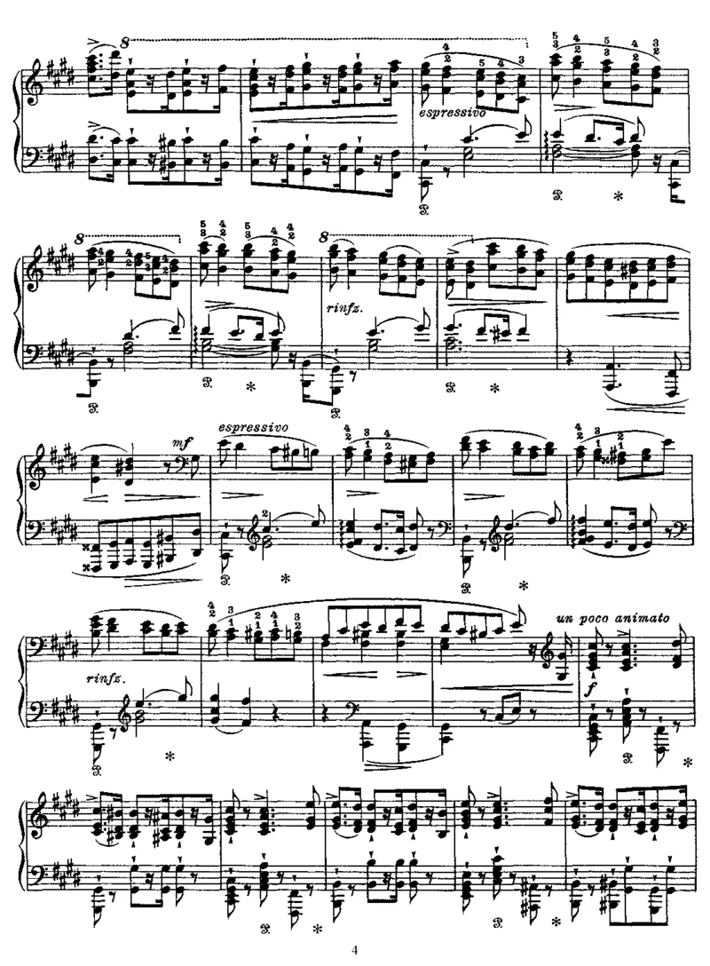 西班牙狂想曲_一万首著名钢琴曲谱哈农贝多芬合集视频教学电子版高清无水印可打印_1古典钢琴知名音乐家谱_李斯特钢琴谱全集