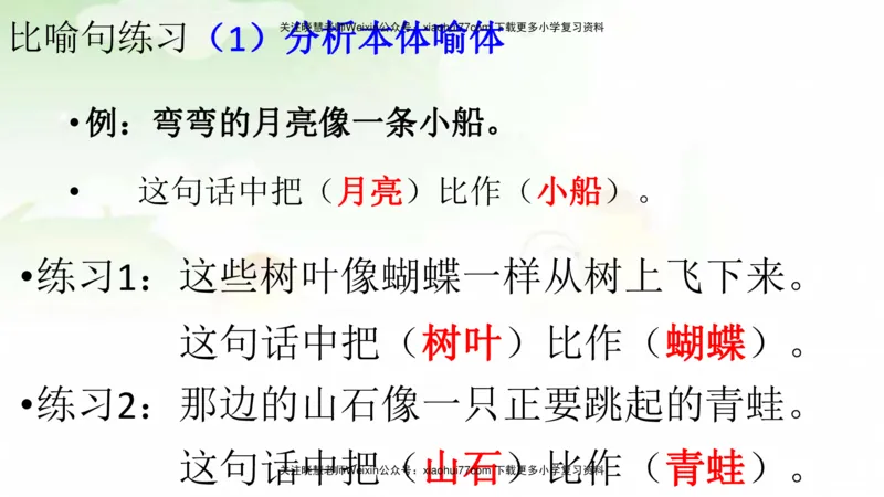 部编版二年级语文上册期末总复习：各类句式总结练习_小学1-6年级全部试卷_语文_二年级_3-7-1、小学二年级语文上册_3-7-1-1、复习、知识点、归纳汇总_部编版