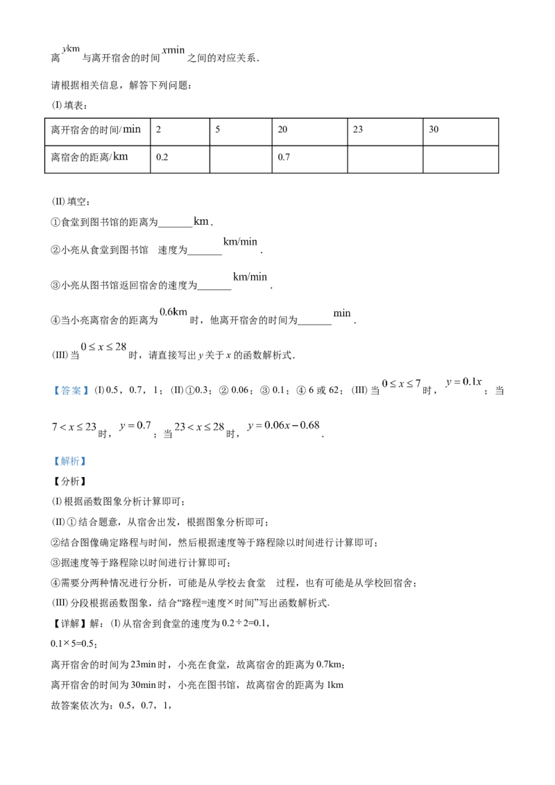 2020年天津市中考数学试题（教师版含解析）_中考真题_2.数学中考真题2015-2024年_地区卷_天津中考数学2008---2022年