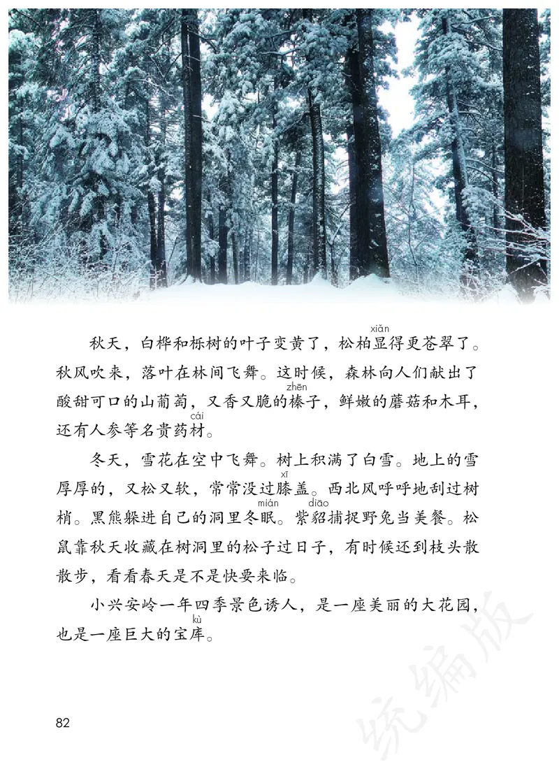 统编版三年级上册语文PDF电子课本_小学1-6年级全部试卷_语文_三年级_3-8-1、小学三年级语文上册_3-8-1-4、电子教材、课本