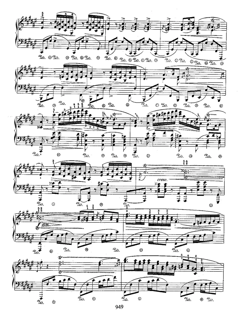 船歌,Op60_一万首著名钢琴曲谱哈农贝多芬合集视频教学电子版高清无水印可打印_1古典钢琴知名音乐家谱_肖邦钢琴谱全集