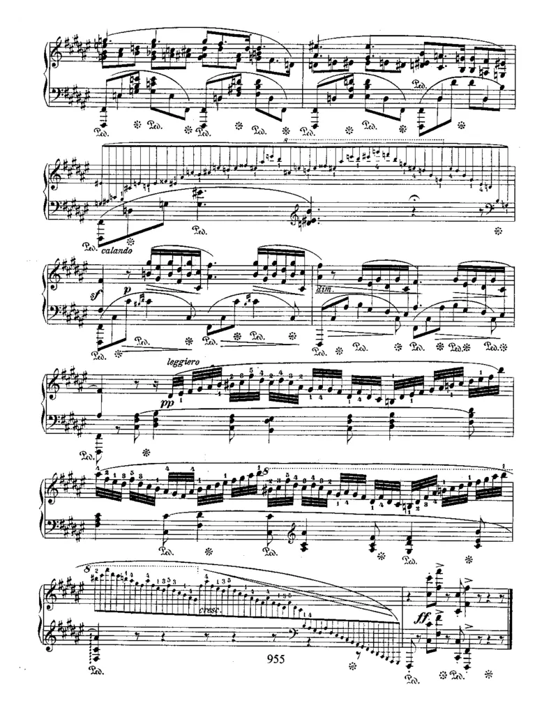 船歌,Op60_一万首著名钢琴曲谱哈农贝多芬合集视频教学电子版高清无水印可打印_1古典钢琴知名音乐家谱_肖邦钢琴谱全集