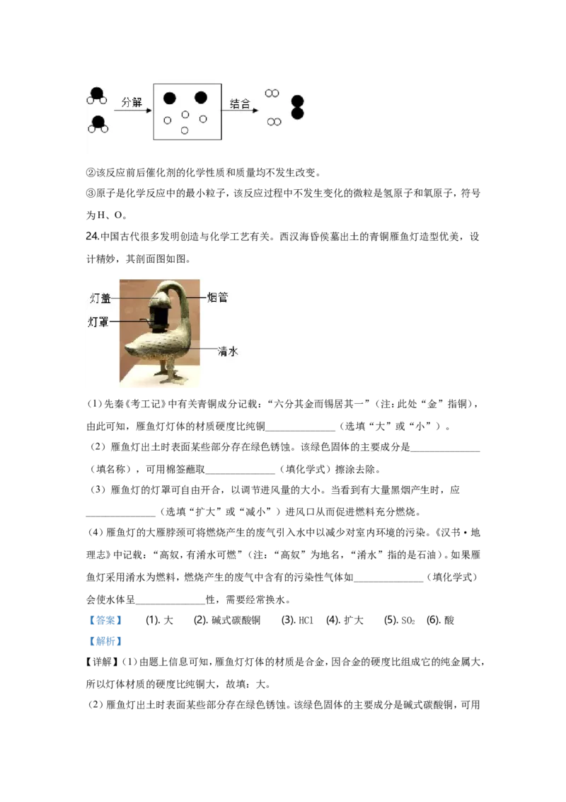 2020年江苏省常州市中考化学试卷及答案_中考真题_5.化学中考真题2015-2024年_地区卷_江苏省_江苏常州中考化学08-22