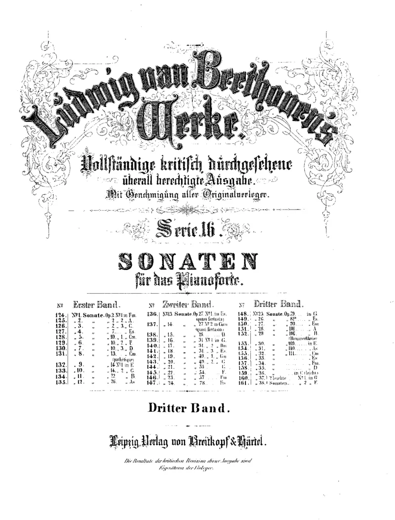 贝多芬全集第16卷第3册钢琴奏鸣曲下（25-32，遗作）_一万首著名钢琴曲谱哈农贝多芬合集视频教学电子版高清无水印可打印_1古典钢琴知名音乐家谱_贝多芬钢琴谱全集