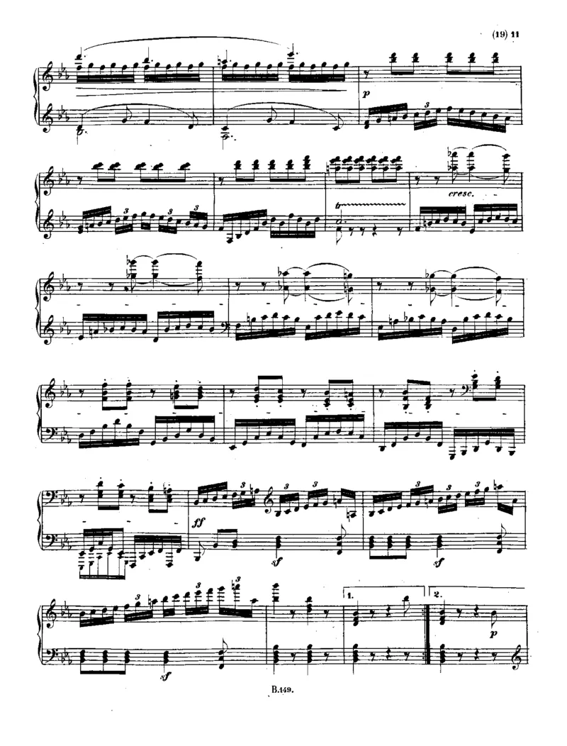 贝多芬全集第16卷第3册钢琴奏鸣曲下（25-32，遗作）_一万首著名钢琴曲谱哈农贝多芬合集视频教学电子版高清无水印可打印_1古典钢琴知名音乐家谱_贝多芬钢琴谱全集