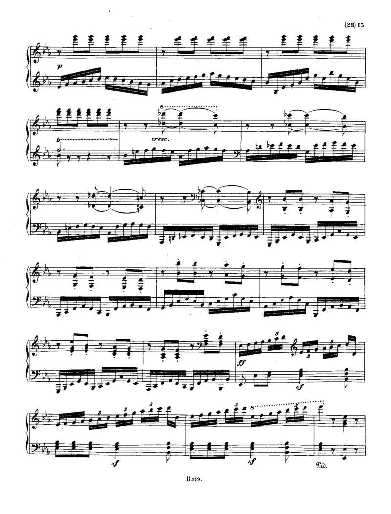 贝多芬全集第16卷第3册钢琴奏鸣曲下（25-32，遗作）_一万首著名钢琴曲谱哈农贝多芬合集视频教学电子版高清无水印可打印_1古典钢琴知名音乐家谱_贝多芬钢琴谱全集