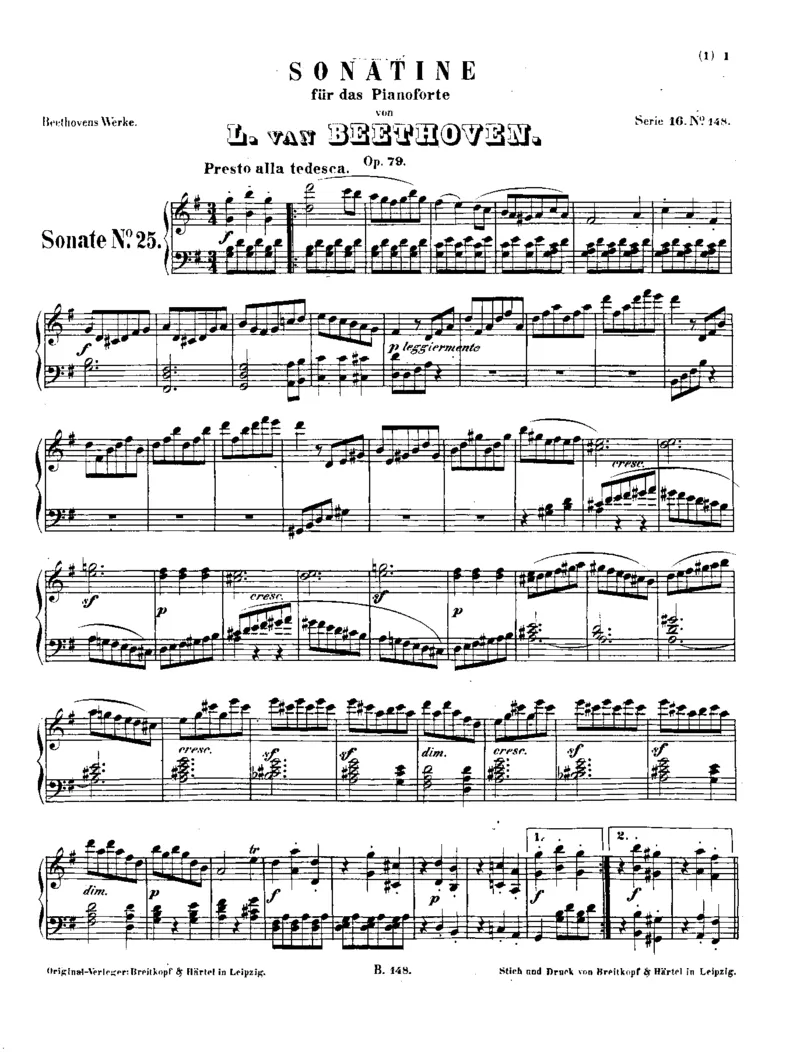 贝多芬全集第16卷第3册钢琴奏鸣曲下（25-32，遗作）_一万首著名钢琴曲谱哈农贝多芬合集视频教学电子版高清无水印可打印_1古典钢琴知名音乐家谱_贝多芬钢琴谱全集