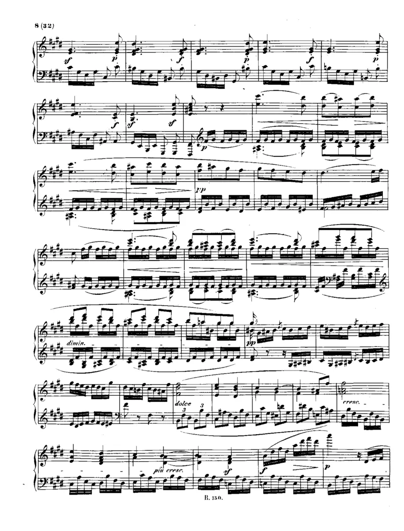 贝多芬全集第16卷第3册钢琴奏鸣曲下（25-32，遗作）_一万首著名钢琴曲谱哈农贝多芬合集视频教学电子版高清无水印可打印_1古典钢琴知名音乐家谱_贝多芬钢琴谱全集