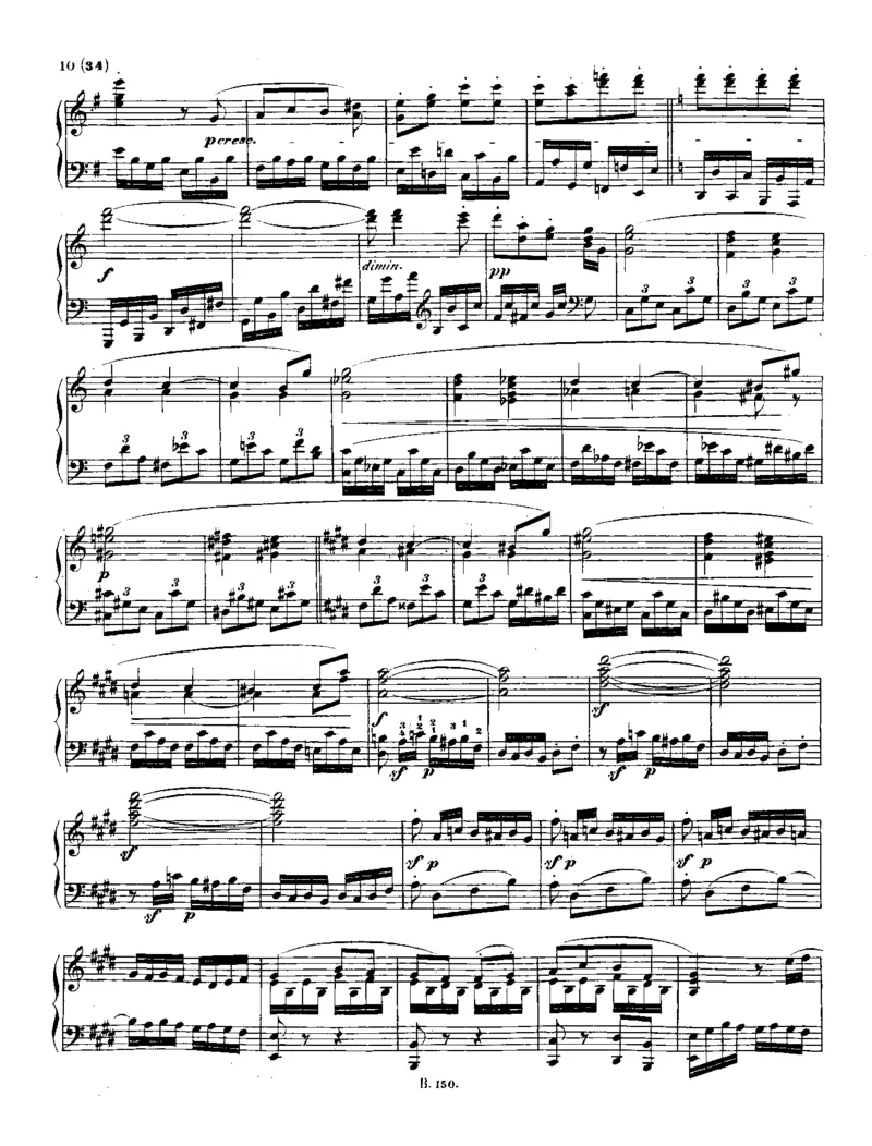 贝多芬全集第16卷第3册钢琴奏鸣曲下（25-32，遗作）_一万首著名钢琴曲谱哈农贝多芬合集视频教学电子版高清无水印可打印_1古典钢琴知名音乐家谱_贝多芬钢琴谱全集