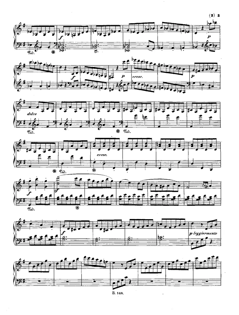 贝多芬全集第16卷第3册钢琴奏鸣曲下（25-32，遗作）_一万首著名钢琴曲谱哈农贝多芬合集视频教学电子版高清无水印可打印_1古典钢琴知名音乐家谱_贝多芬钢琴谱全集