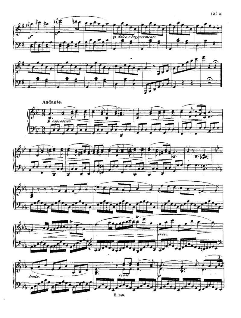 贝多芬全集第16卷第3册钢琴奏鸣曲下（25-32，遗作）_一万首著名钢琴曲谱哈农贝多芬合集视频教学电子版高清无水印可打印_1古典钢琴知名音乐家谱_贝多芬钢琴谱全集