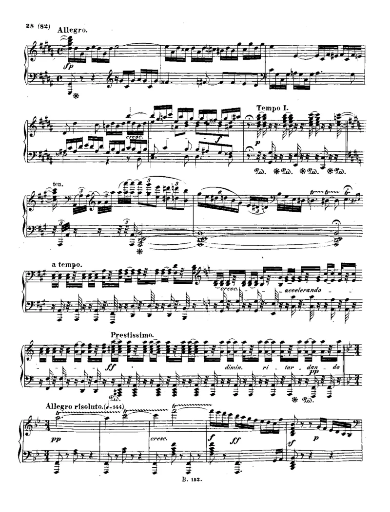 贝多芬全集第16卷第3册钢琴奏鸣曲下（25-32，遗作）_一万首著名钢琴曲谱哈农贝多芬合集视频教学电子版高清无水印可打印_1古典钢琴知名音乐家谱_贝多芬钢琴谱全集