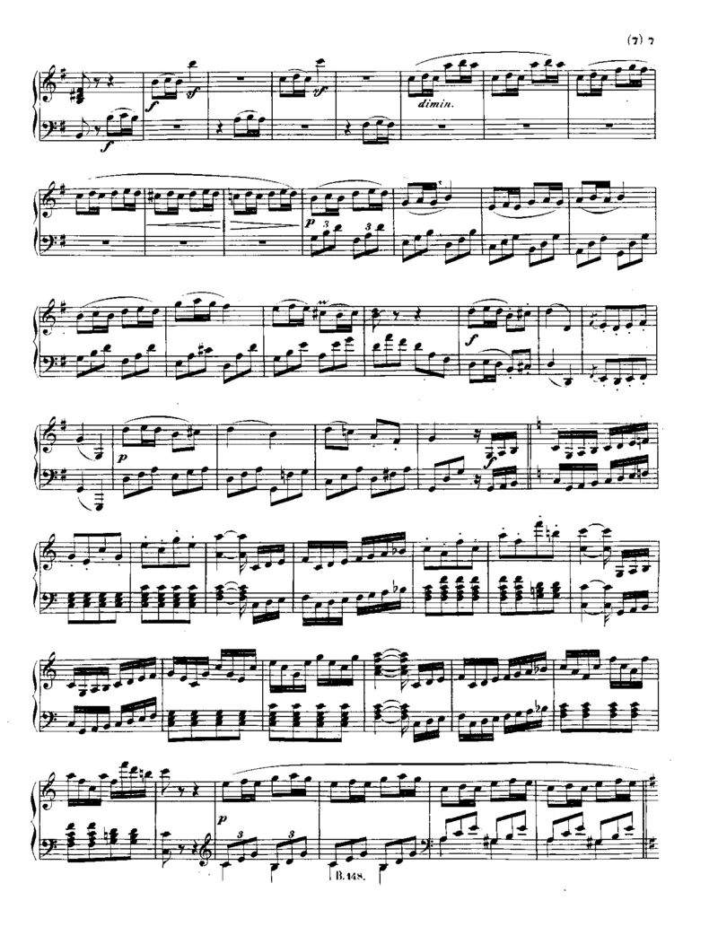 贝多芬全集第16卷第3册钢琴奏鸣曲下（25-32，遗作）_一万首著名钢琴曲谱哈农贝多芬合集视频教学电子版高清无水印可打印_1古典钢琴知名音乐家谱_贝多芬钢琴谱全集