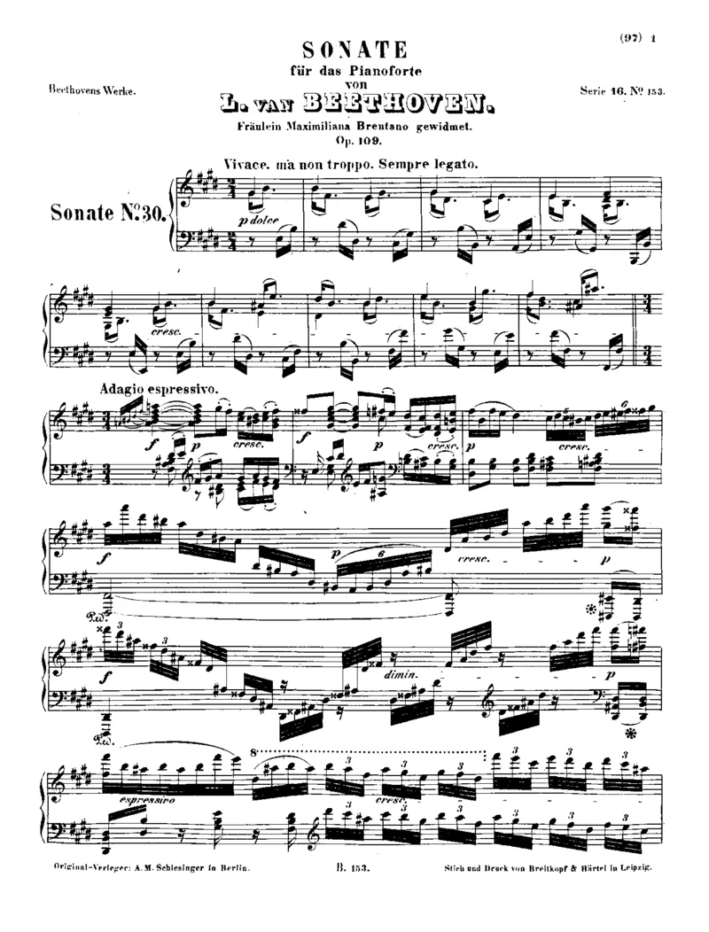 贝多芬全集第16卷第3册钢琴奏鸣曲下（25-32，遗作）_一万首著名钢琴曲谱哈农贝多芬合集视频教学电子版高清无水印可打印_1古典钢琴知名音乐家谱_贝多芬钢琴谱全集