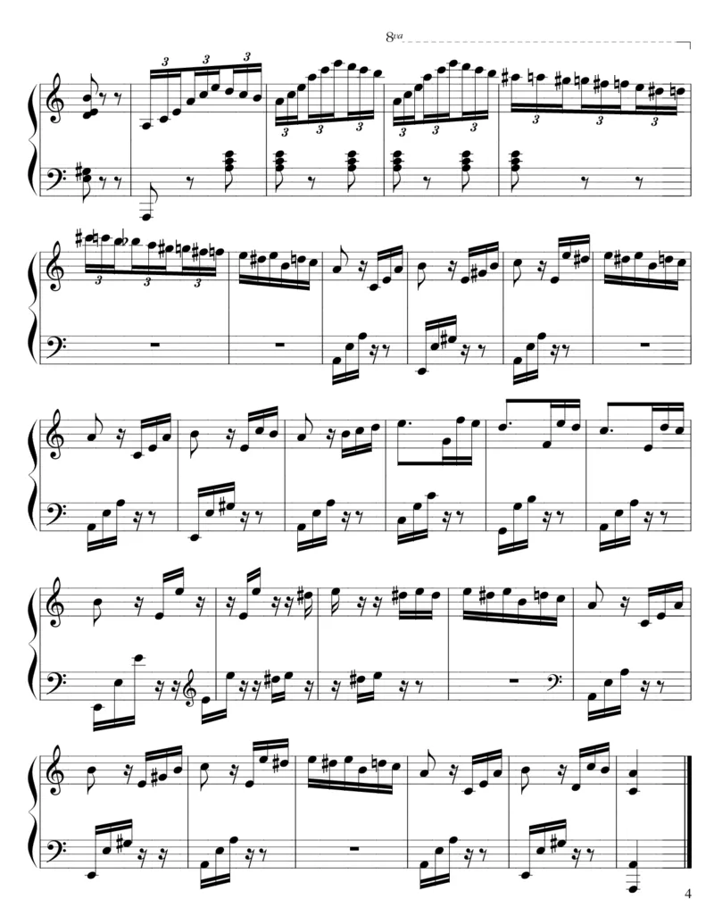 致爱丽丝_一万首著名钢琴曲谱哈农贝多芬合集视频教学电子版高清无水印可打印_1古典钢琴知名音乐家谱_贝多芬钢琴谱全集