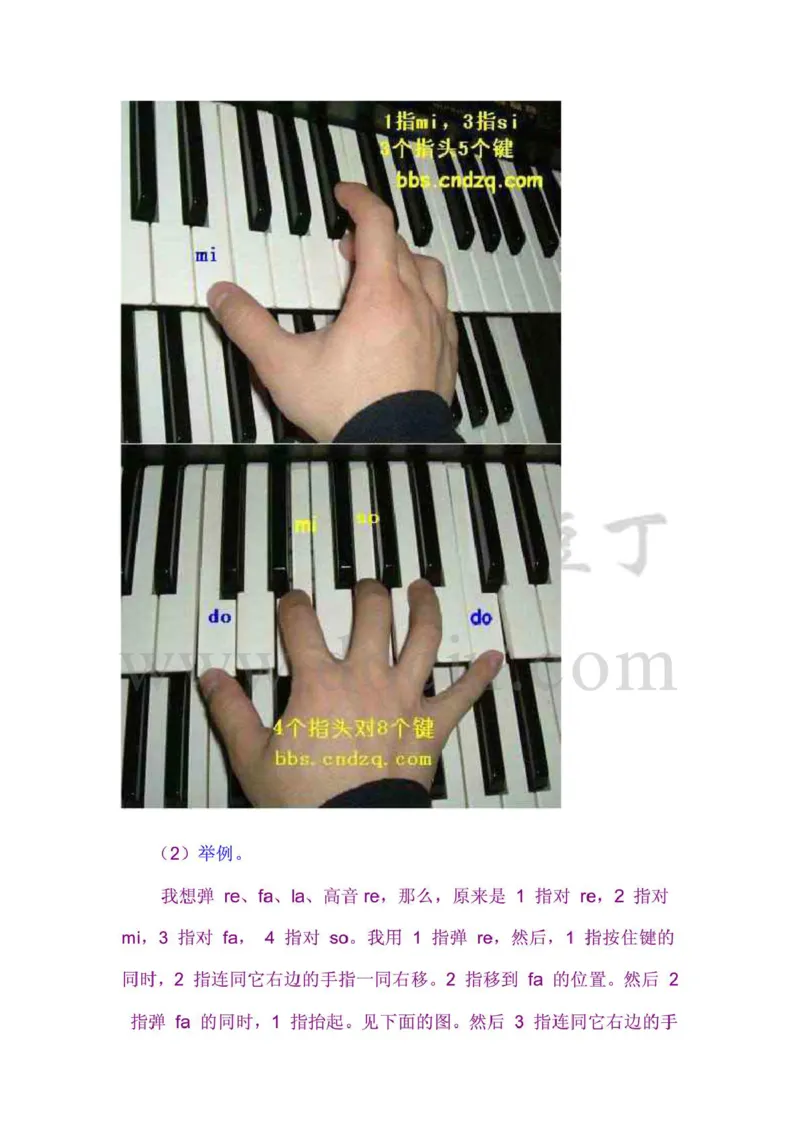 钢琴电子琴基本指法(图文)_一万首著名钢琴曲谱哈农贝多芬合集视频教学电子版高清无水印可打印_09钢琴教材合集_常用教材钢琴谱（80+本）