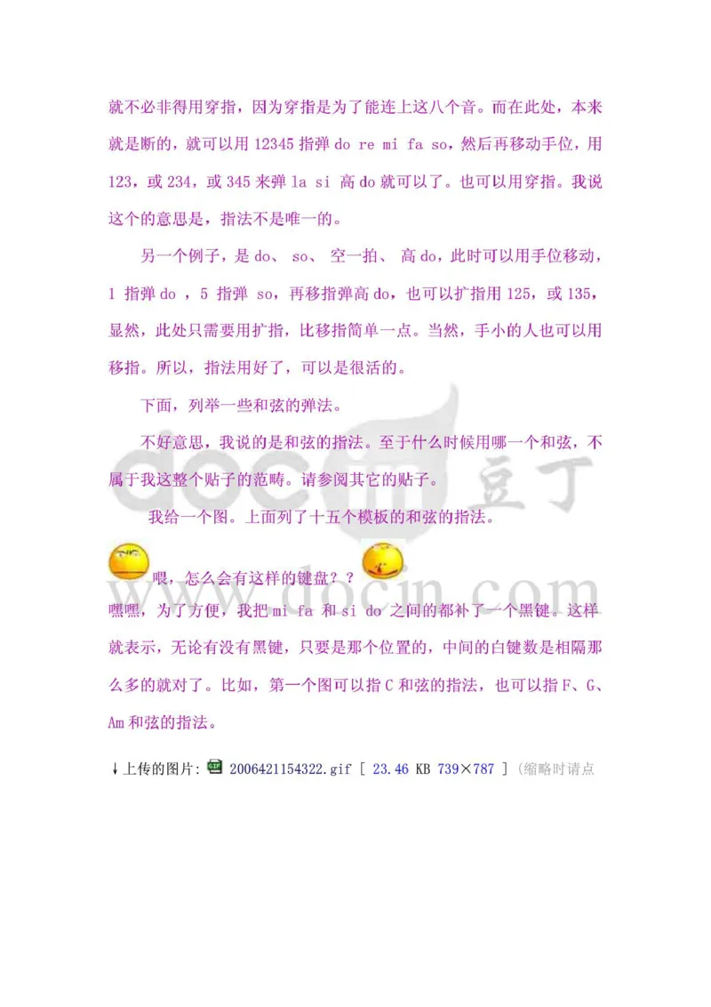 钢琴电子琴基本指法(图文)_一万首著名钢琴曲谱哈农贝多芬合集视频教学电子版高清无水印可打印_09钢琴教材合集_常用教材钢琴谱（80+本）