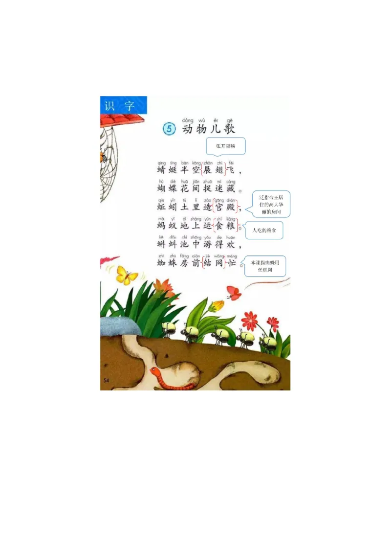 部编版小学语文一年级下册5-8单元课堂笔记_小学1-6年级全部试卷_语文_一年级_3-6-2、小学一年级语文下册_3-6-2-1、复习、知识点、归纳汇总_部编版