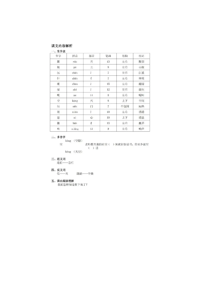 部编版小学语文一年级下册5-8单元课堂笔记_小学1-6年级全部试卷_语文_一年级_3-6-2、小学一年级语文下册_3-6-2-1、复习、知识点、归纳汇总_部编版