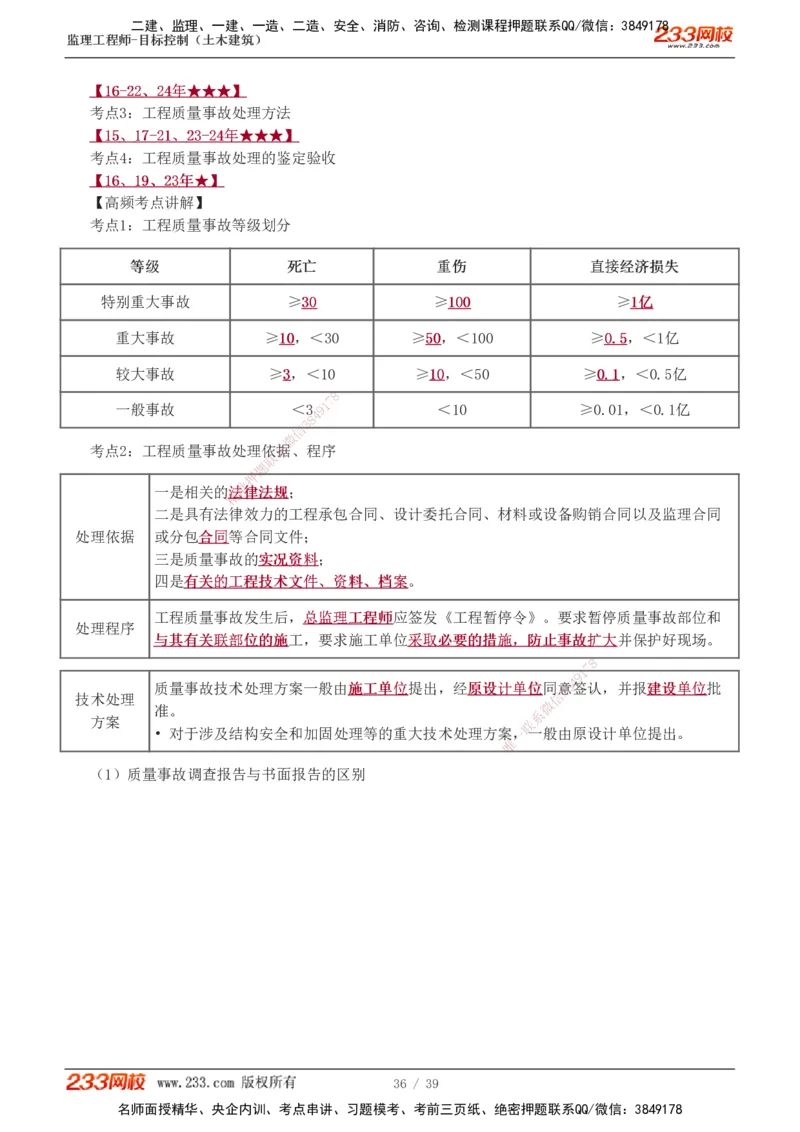质量_监理工程师_2025监理工程师_2025年监理工程师SVIP_2025年监理土建控制SVIP_04-冲刺串讲✿考点强化✿小灶集训_09-控制《高频考点班》江凌俊233_质量控制