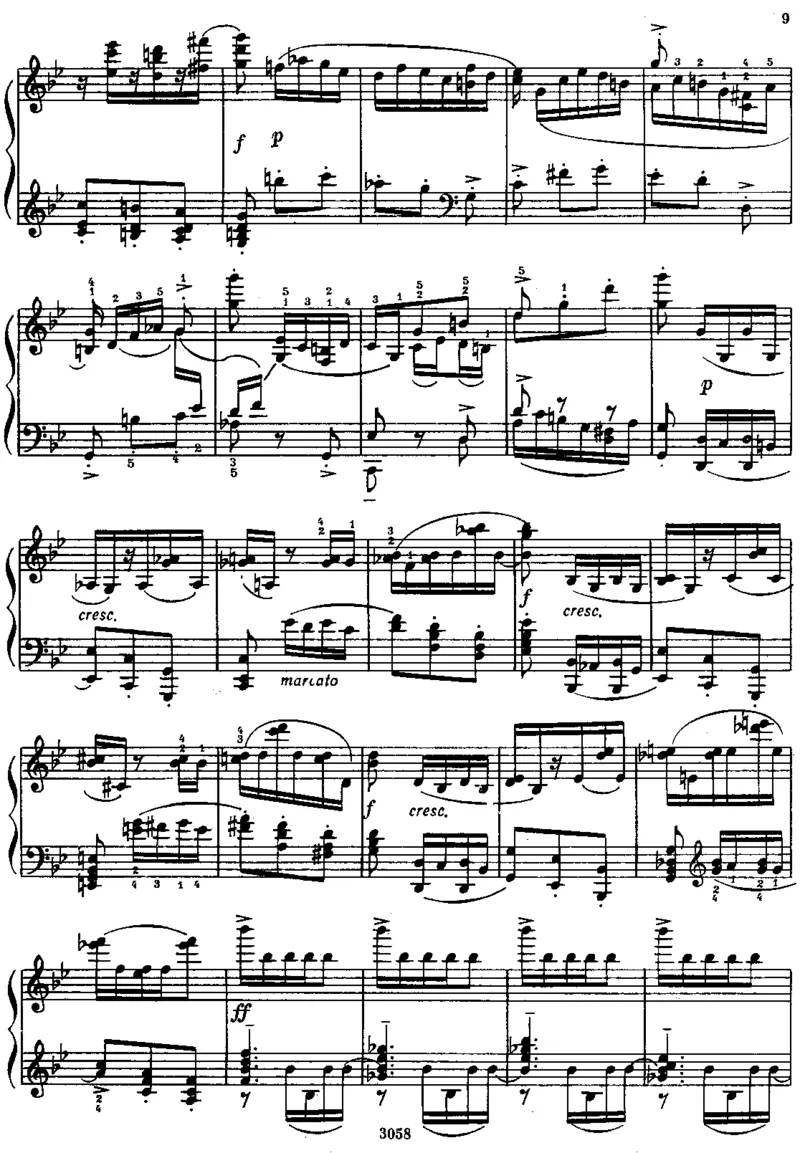 选自《仲夏夜之梦》，拉赫玛尼诺夫改编独奏版_一万首著名钢琴曲谱哈农贝多芬合集视频教学电子版高清无水印可打印_02现代钢琴谱合集_马克西姆钢琴谱全集_门德尔松钢琴谱全集