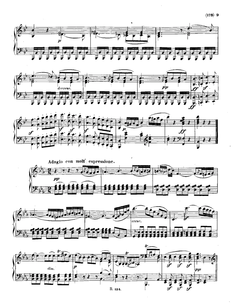 贝多芬全集第16卷第1册钢琴奏鸣曲上（1-12）_一万首著名钢琴曲谱哈农贝多芬合集视频教学电子版高清无水印可打印_1古典钢琴知名音乐家谱_贝多芬钢琴谱全集