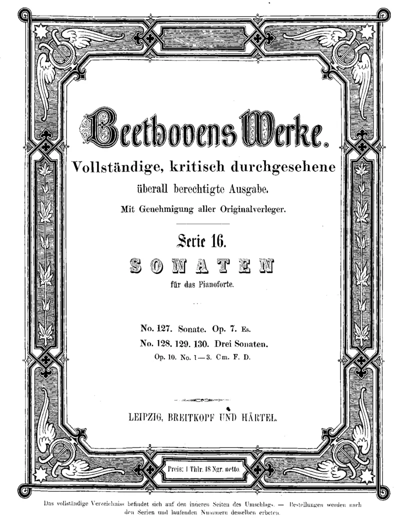 贝多芬全集第16卷第1册钢琴奏鸣曲上（1-12）_一万首著名钢琴曲谱哈农贝多芬合集视频教学电子版高清无水印可打印_1古典钢琴知名音乐家谱_贝多芬钢琴谱全集