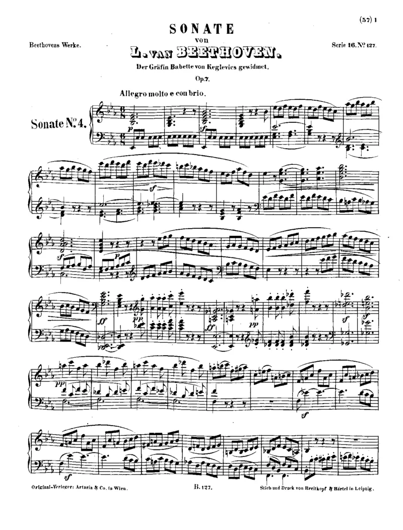 贝多芬全集第16卷第1册钢琴奏鸣曲上（1-12）_一万首著名钢琴曲谱哈农贝多芬合集视频教学电子版高清无水印可打印_1古典钢琴知名音乐家谱_贝多芬钢琴谱全集