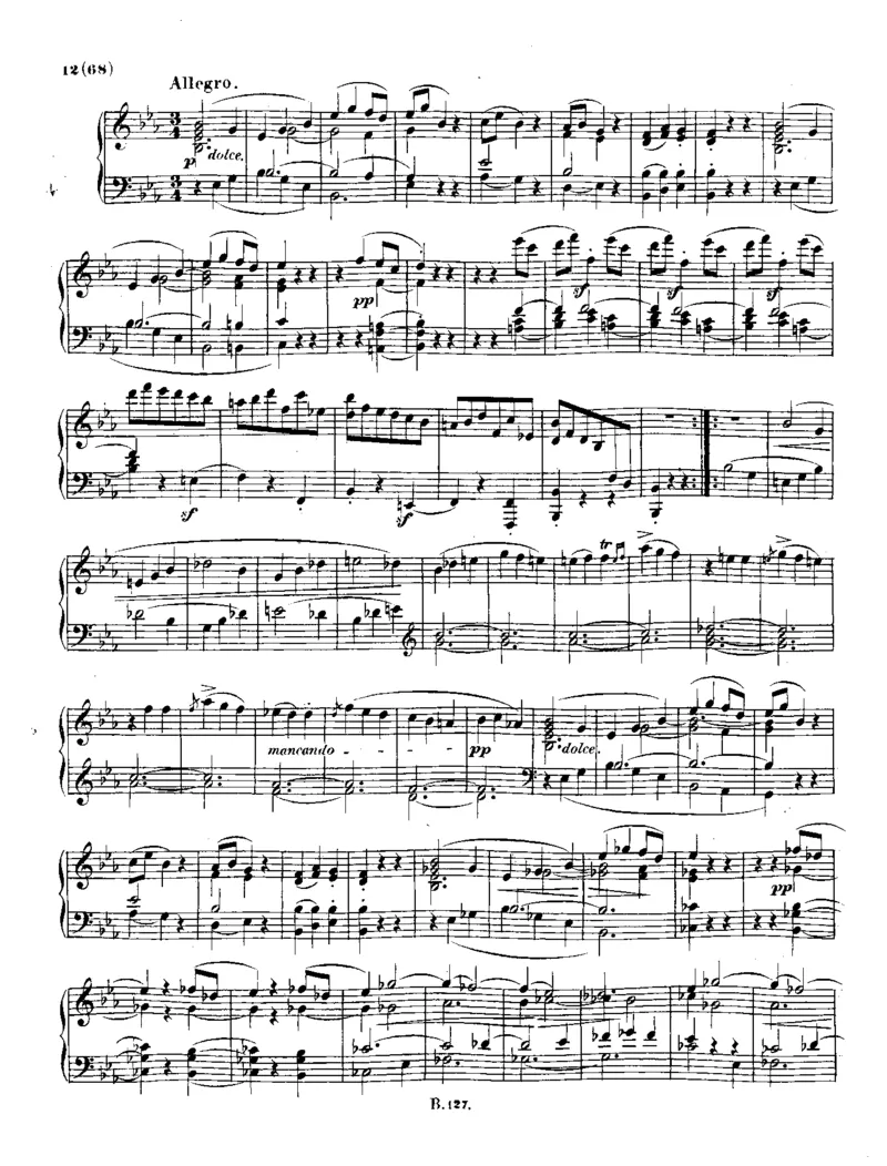 贝多芬全集第16卷第1册钢琴奏鸣曲上（1-12）_一万首著名钢琴曲谱哈农贝多芬合集视频教学电子版高清无水印可打印_1古典钢琴知名音乐家谱_贝多芬钢琴谱全集