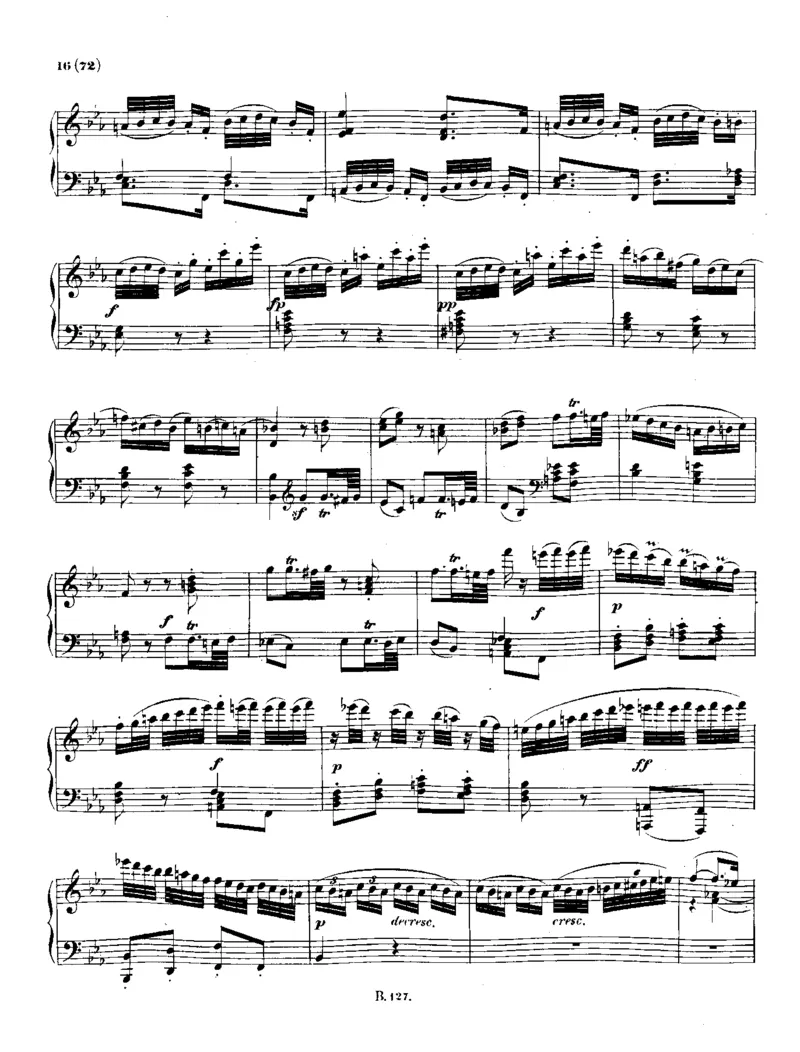 贝多芬全集第16卷第1册钢琴奏鸣曲上（1-12）_一万首著名钢琴曲谱哈农贝多芬合集视频教学电子版高清无水印可打印_1古典钢琴知名音乐家谱_贝多芬钢琴谱全集