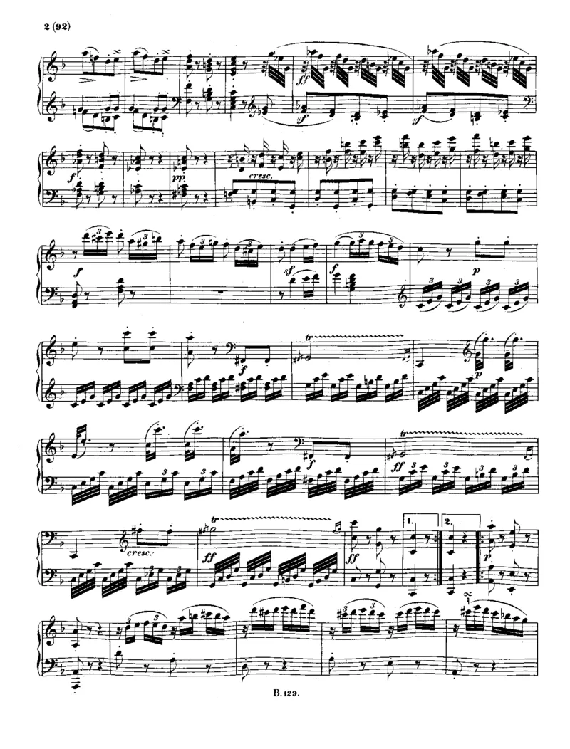 贝多芬全集第16卷第1册钢琴奏鸣曲上（1-12）_一万首著名钢琴曲谱哈农贝多芬合集视频教学电子版高清无水印可打印_1古典钢琴知名音乐家谱_贝多芬钢琴谱全集