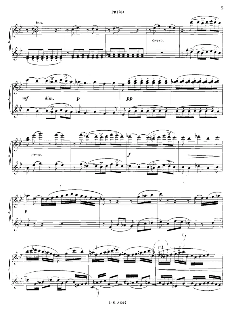 纪念册一页Saint-Saens-FeuilletdAlbumOp.81-4hands_一万首著名钢琴曲谱哈农贝多芬合集视频教学电子版高清无水印可打印_1古典钢琴知名音乐家谱_圣桑钢琴谱全集