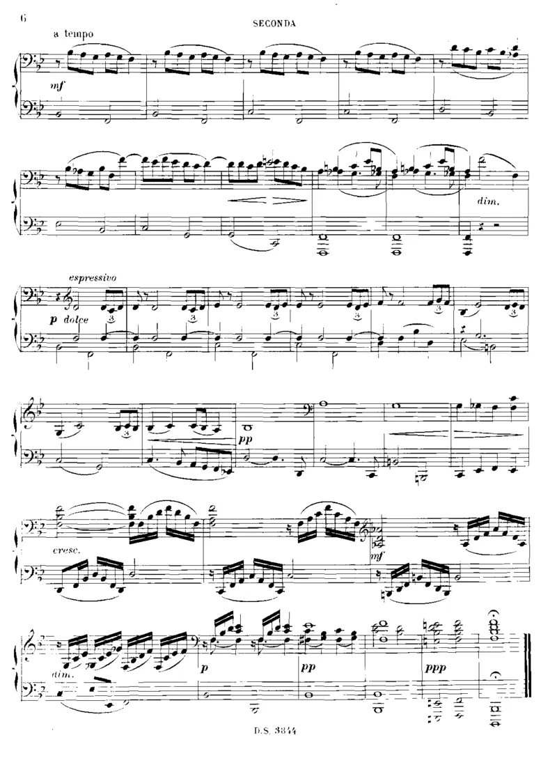 纪念册一页Saint-Saens-FeuilletdAlbumOp.81-4hands_一万首著名钢琴曲谱哈农贝多芬合集视频教学电子版高清无水印可打印_1古典钢琴知名音乐家谱_圣桑钢琴谱全集
