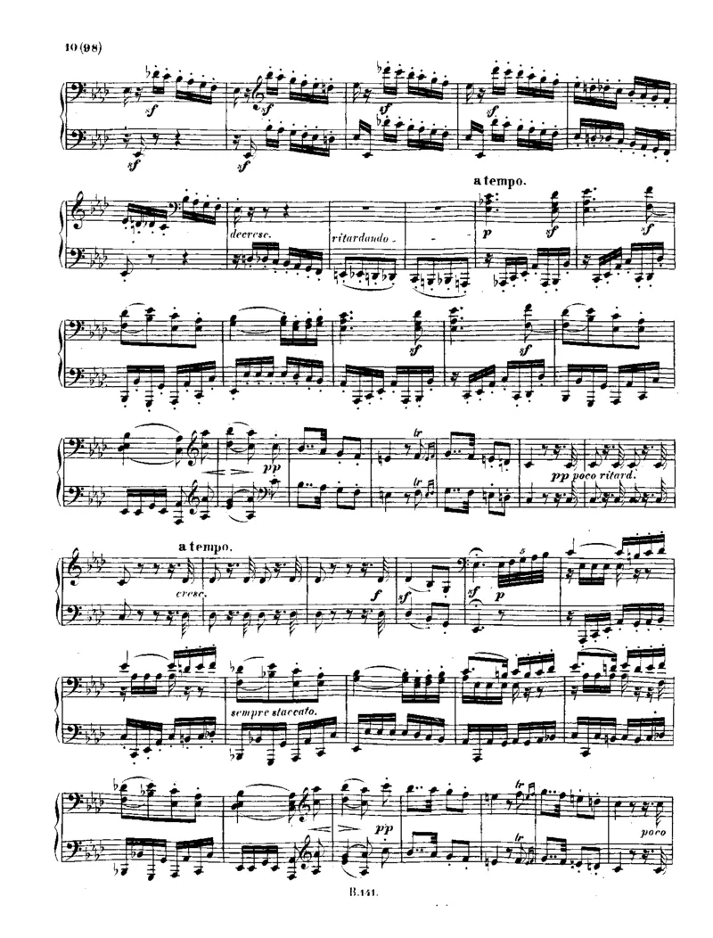 贝多芬全集第16卷第2册钢琴奏鸣曲中（13-24）_一万首著名钢琴曲谱哈农贝多芬合集视频教学电子版高清无水印可打印_1古典钢琴知名音乐家谱_贝多芬钢琴谱全集