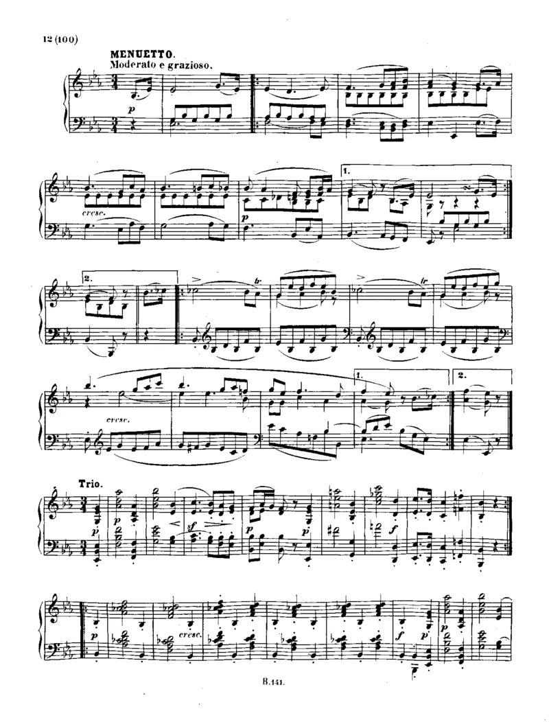 贝多芬全集第16卷第2册钢琴奏鸣曲中（13-24）_一万首著名钢琴曲谱哈农贝多芬合集视频教学电子版高清无水印可打印_1古典钢琴知名音乐家谱_贝多芬钢琴谱全集