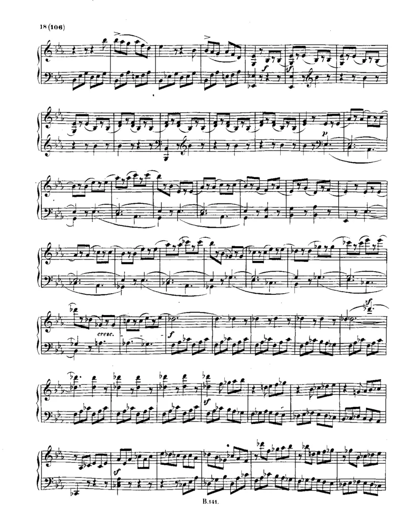 贝多芬全集第16卷第2册钢琴奏鸣曲中（13-24）_一万首著名钢琴曲谱哈农贝多芬合集视频教学电子版高清无水印可打印_1古典钢琴知名音乐家谱_贝多芬钢琴谱全集