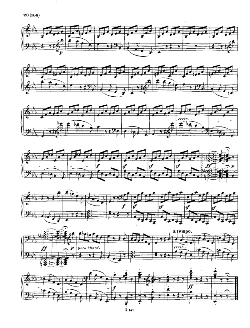 贝多芬全集第16卷第2册钢琴奏鸣曲中（13-24）_一万首著名钢琴曲谱哈农贝多芬合集视频教学电子版高清无水印可打印_1古典钢琴知名音乐家谱_贝多芬钢琴谱全集