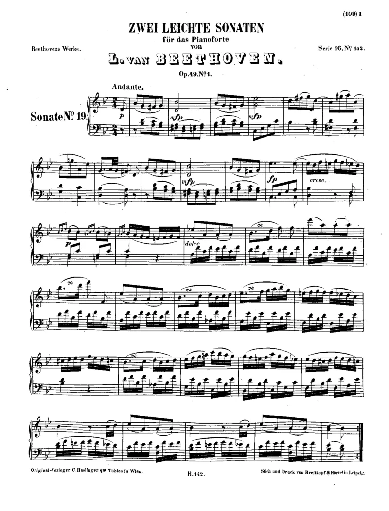 贝多芬全集第16卷第2册钢琴奏鸣曲中（13-24）_一万首著名钢琴曲谱哈农贝多芬合集视频教学电子版高清无水印可打印_1古典钢琴知名音乐家谱_贝多芬钢琴谱全集